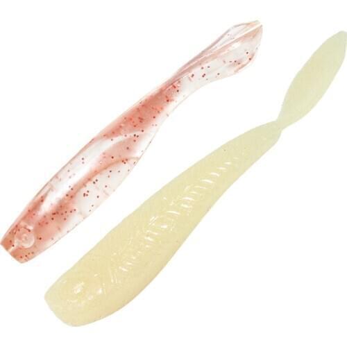 Baby Fish 4cm/0.7g 5cm/1g 8pcs/Bag Micro Fish Rock Fishing Soft Baits Shad Fly Carp UL Perch Trout Bass Silicon Fishing Lures