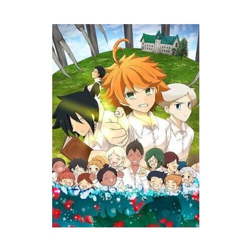 Anime The Promised Neverland Yakusoku no Neverland Norman Emma Ray Art Print Silk Poster Home Wall Decor 24x36inch