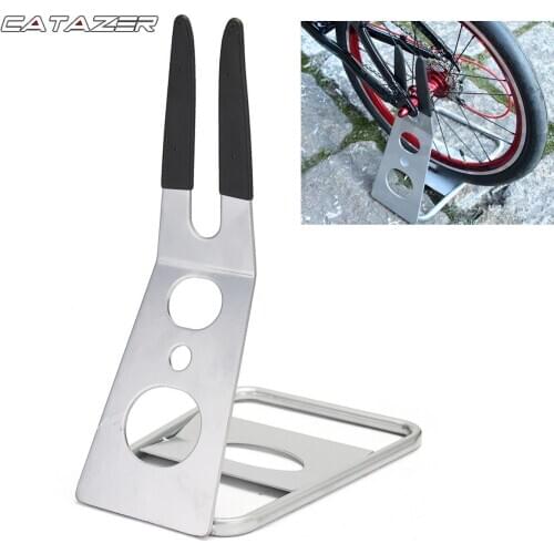 Universal Triangle Rear Hub Mount Bike Display Floor Stand Holder Bicycle Storage Rack Floor Holder Bike Rack