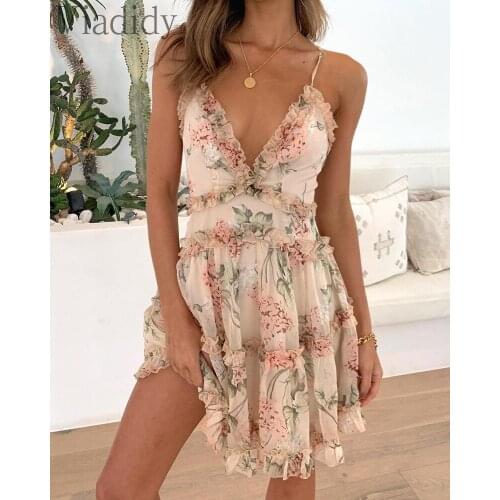 Viadidy Summer Chiffon Dresses