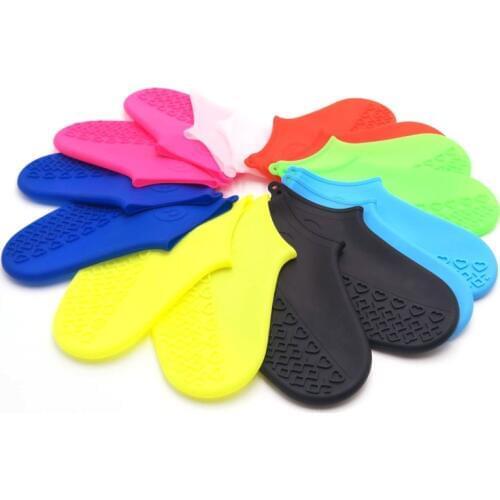 Waterproof Shoe Cover Silicone Material Unisex Shoes Protectors Rain Boots For Indoor Outdoor Rainy Days Drop Shipping
