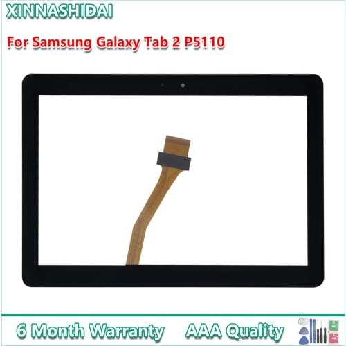 10.1'' For Samsung Galaxy Tab 2 GT-P5100 P5100 P5110 N8000 Touch Screen Panel Digitizer Assembly Front Glass