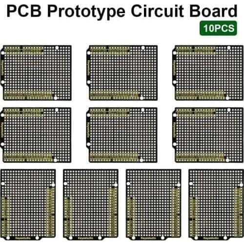 10PCS Keyestudio Prototype P CB Board For Arduino UNO R3 Shield Board FR-4 Environmentally Friendly
