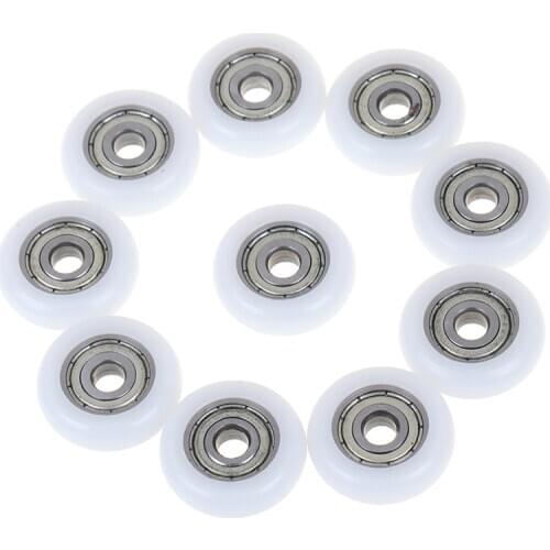 2/5/10pieces Sliding Shower Roller Wheel Plastic Door Replacement Roller Wheel Runner Diameter 23mm