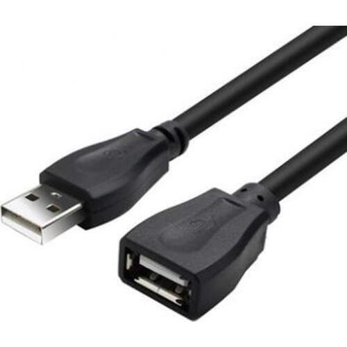 2pcs Usb Extended Cable Male to Female, USB 2.0 Lengthen The Data Cable For Mouse Keyboard U Disk Computer