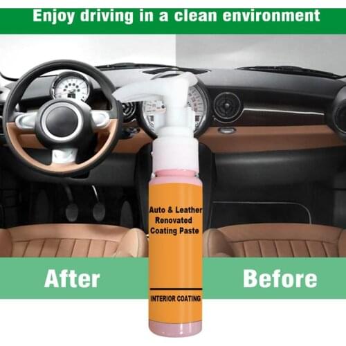 30ml Auto Leather Renovated Coating Paste Car Maintenance Agent Retreading Agent Auto Products Car Interior Accessories