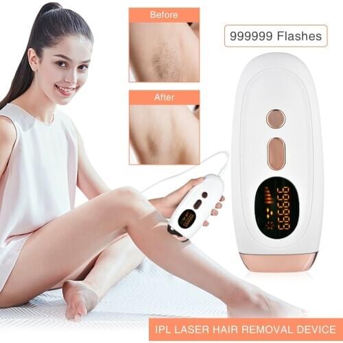 999999 Flashes Electric IPL Epilator Laser Hair Removal permanent Personal Care Painless Epilator Private Parts Hair Removal