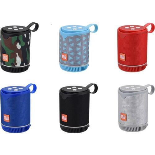 TG528 Bluetooth Speaker Mini Outdoors Portable Waterproof Wireless Subwoofer Loudspeaker Built-in Mic Support Radio MP3 SH