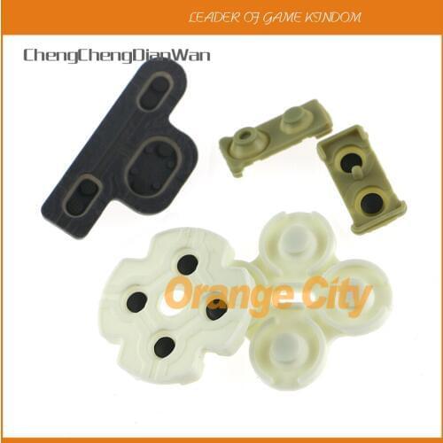 ChengChengDianWan 10sets/lot Conductive silicone rubber controller rubber for ps3 wireless controller