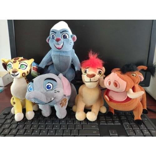 Officia Disney the Lion King Timon Kion Pumbaa Plush Stuffed toys Animals