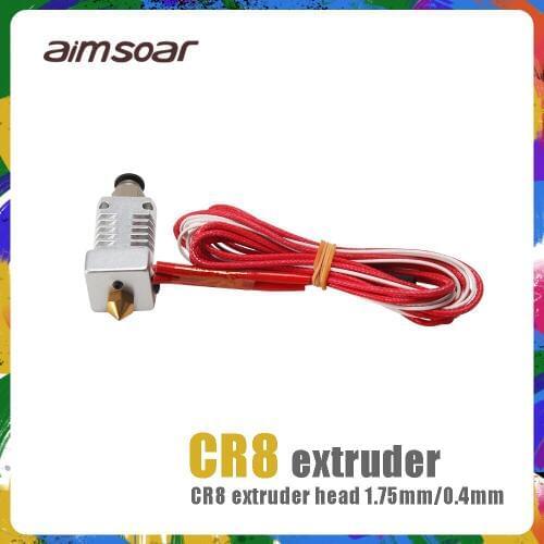 3D Printer Parts Full Metal J-head Hotend MK8 Extruder Kit For CR8 Bowden Extruder 1.75/0.4MM Nozzle