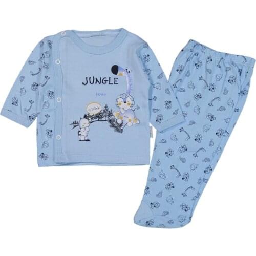 Jaju Baby Giraffe Printed Baby Bodysuit 0-3 Months