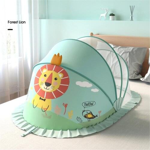 Baby MosquitoNet Baby Crib Canopy Portable Encryption Foldable Yurt Shielding Bottomless Baby Crib Canopy Newborn Bed Cover