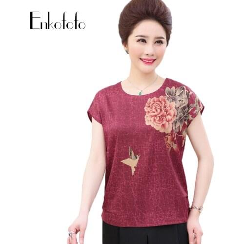 Enkofofo Silk Blouses