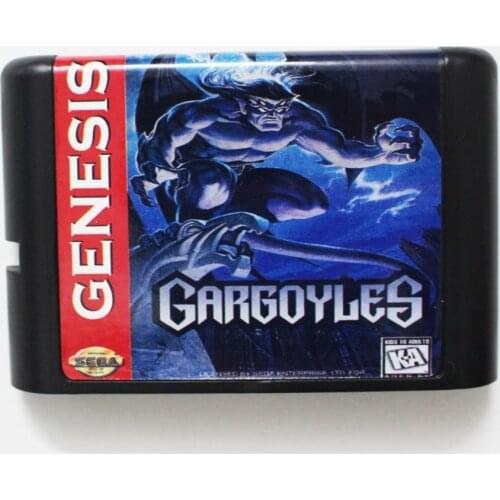 Gargoyles 16 bit MD Game Card For Sega Mega Drive For Genesis