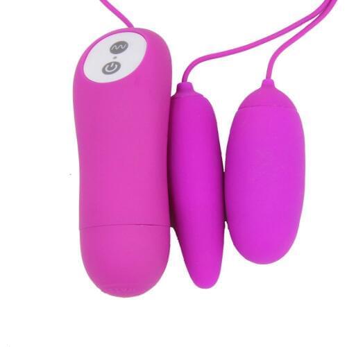 Dingye Sex Toys Wired Double Vibrating Eggs Vibrator Massager Women Masturbation Remote Control Egg Vibrators