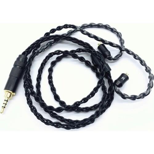 8 share short Bluetooth-compatible earphone cable diy earphone wire 50cm mmcx ie80 im50 ue900 tf10 A2DC 0.75QDC