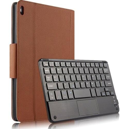 Magnetic Bluetooth Keyboard PU Leather Case for Lenovo Tab 4 Plus TB-X704F X704N 10.1" Tablet Protective Cover Tab4 10 Plus