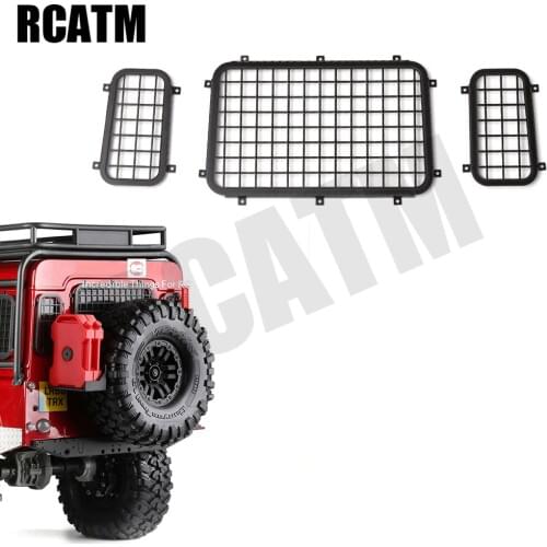 Metal Three-dimensional Window Net For 1/10 RC Crawler car Traxxas TRX4