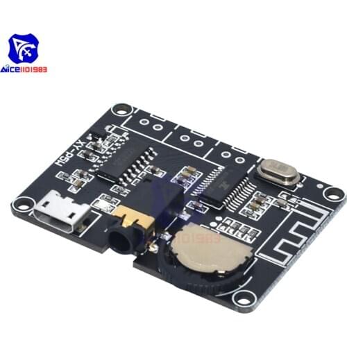 Diymore PAM8406 Bluetooth 5.0 Stereo Audio Digital Power Amplifier Module XY-P5W for Arduino DC 3.7 -5V 3W/5W