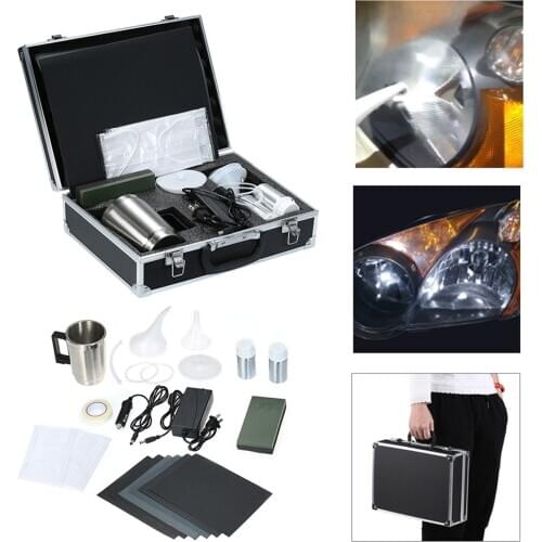 Auto Headlight Restoration Kits Car Headlight Polish Repair Tool Glass Scratch Repair Headlight Renovation Headlight Repair Kit