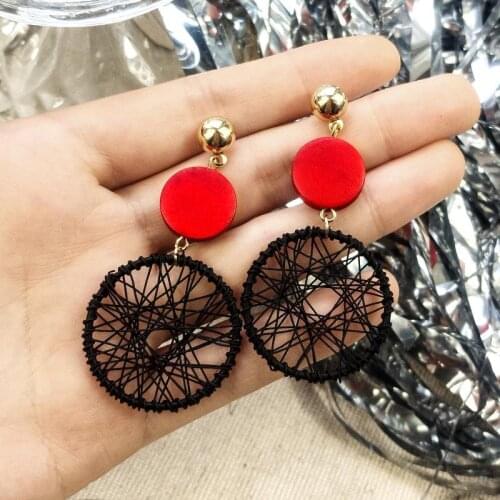 New Dream Circle Women Earrings Ladies Fashion Accessoreis Geometric Ear Jewelry Earring Elegant Charm Earrings