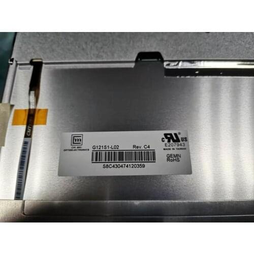 New original 12.1 inch G121S1-L02 Rev,C4 LCD display
