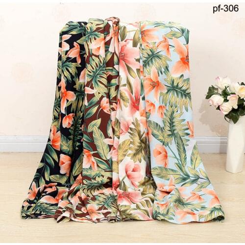 Autumn and Winter New Crepe de Chine Fabric Impermeable Yao Crepe Fashion Lining Digital Printed Polyester Fabric