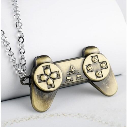 Long Chain Game-Controller Necklace Mens Women Hip Hop Jewelry Pendants Necklaces Creative Accessories
