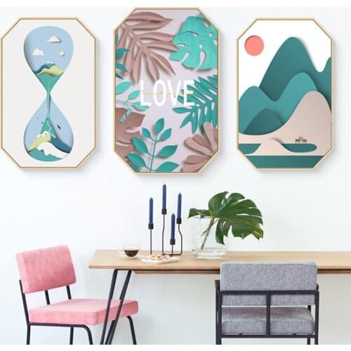 Nordic Style Abstract Landscape Poster Canvas Painting Art Wall Pictures For Living Room Home Decor Posters And Prints HD Poster