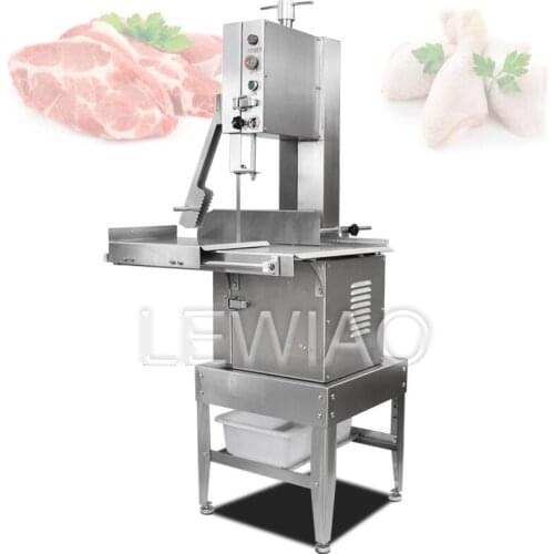 Industrial Bone Saw Machine Stainless Steel Barbecue Meat Slicer Bone Cutter Meat Cube Slicer Cutting Machine