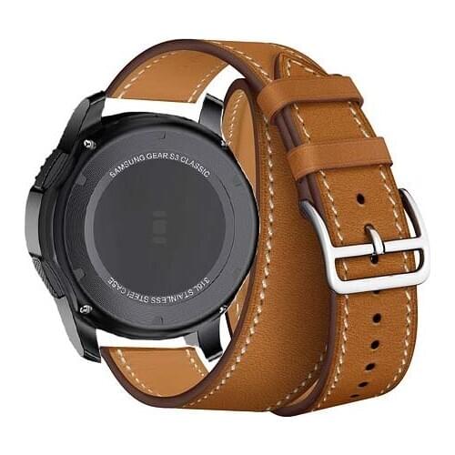 22mm amazfit 1 2 3 pace GTR 47 Huawei GT 2 honor magic strap galaxy watch 46mm s3 pebble time Ticwatch S S2 1 pro leather band