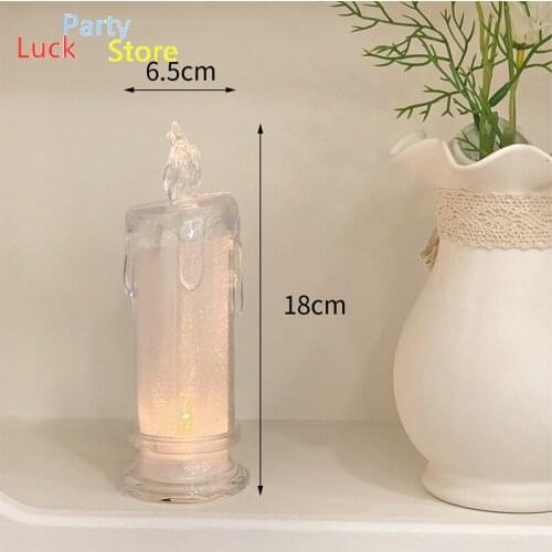 LED Candle Electronic Candle Led Tea Light Candles Battery Operated Flameless Candles Christmas Home Decoration Without Battery