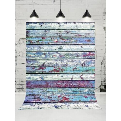 VinylBDS Wood Wall Stripe Texture Photography Backdrops Newborn Baby Photo Studio Birthday Background for Children Props