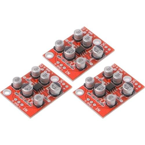 Quality DC 5V-15V 12V AD828 Stereo Preamp Power Amplifier Board Preamplifier Module 3Pcs
