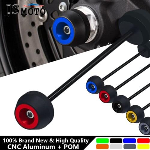 For HONDA CBR650F CB650F CBR 650F CB 650F 2014-2020 Motorcycle CNC Front Axle Wheel Fork Slider Cap Crash Protector