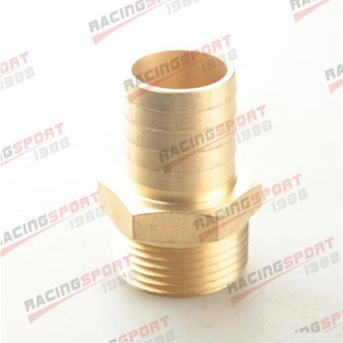 1.25" Male Brass Hose Barbs Barb To 1" NPT Pipe Male Thread