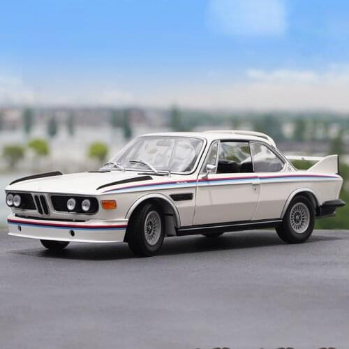 Diecast 1:18 Scale CSL25 3.0 1971 Simulation Alloy Model Car Adult Collection Souvenir Ornaments Display Vehicle Boys Toys Gift