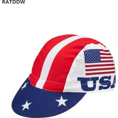 Men and Women USA Cycling Caps Bike Wear Cap headband Bicycle Helmet Wear Cycling Equipment Hat ciclismo bicicleta Pirate
