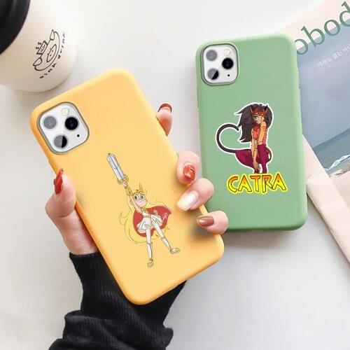 She-Ra and the Princesses of Power phone Case For iPhone 11 Pro XS MAX XR X 7 8 6Plus SE 2020 Candy Soft Silicone