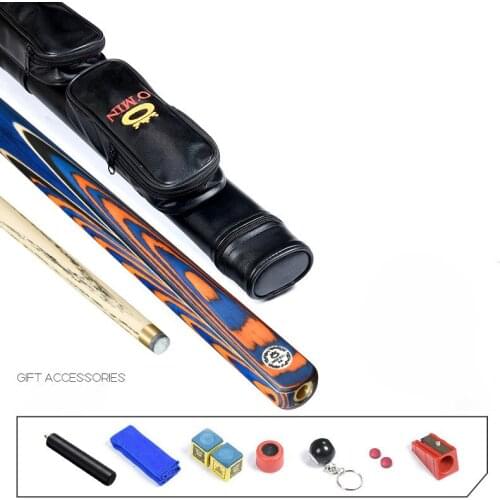 NEW Arrival OMIN Billiard Snooker Cue Stick Shaft 10mm with Extension Snooker Cue Case Set China