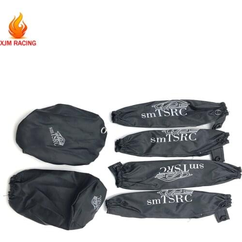 TSRC Front OR Rear Shock Absorber Dustproof Cloth Air Filter Pull Starter Cover for 1/5 Hpi Rovan Km Rofun Baja Parts