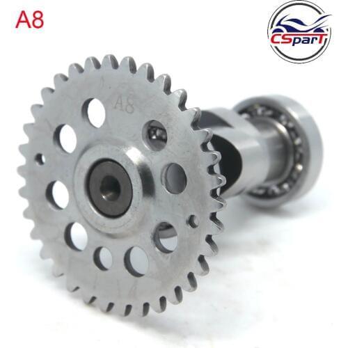 Performance Camshaft A8 GY6 125CC 150CC 1P52QMI 1P57QMJ Baotian Jonway Baja Kazuma Taotao Kinroad ATV QuadGo Kart Scooter Parts