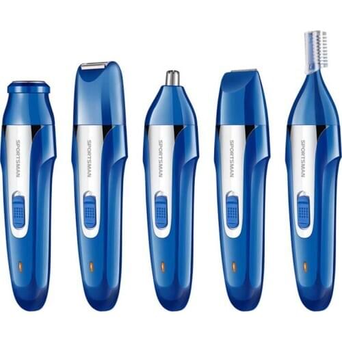 SM 5 in 1 rechargeable nose hair trimmer beard hair trimmer sideburn trimmer electric shaver hair clipper eyebrow trimmer