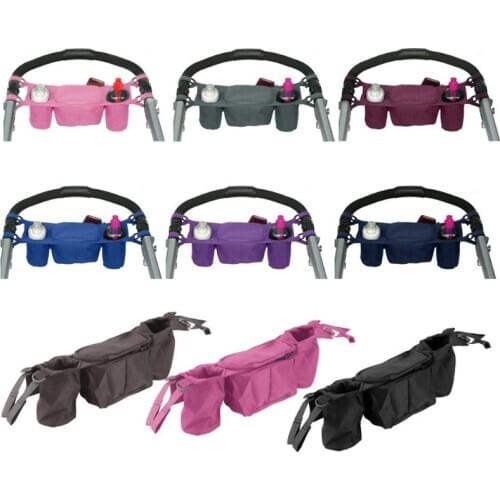 New Newborn Children Universal Nursing Bottle Cup Umbrella Hanging Bag Poussette Kinderwagen Stroller Organizer Baby Accessories