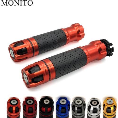 Universal CNC Motorcycle Handle Handlebar enduro moto hand bar grip For DUCATI Monster S2R 969 800 821 797 695 696 796 400 M400