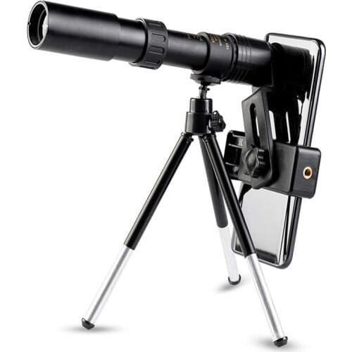 4K10-300X40mm Super Telephoto Zoom Waterproof Monocular Telescope With BAK4 Prism Lens for Beach Travel Outdoor Activities Sport