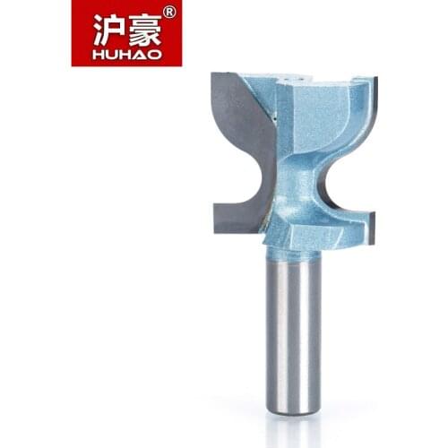 HUHAO 1pc 1/2" Shank Router Bits For Wood Industrial Grade Woodworking Table Chair Round Cornor Milling Cutter Carbide Endmill