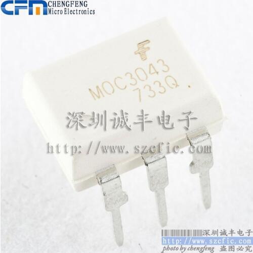 10pieces MOC3043 MOC3043M DIP