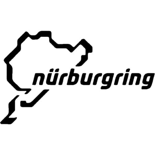 15*10cm The Racing Track Nurburgring Car Sticker car decals funny Handsome And Cool Motorcycle SUVs Bumper Laptop Car Styling